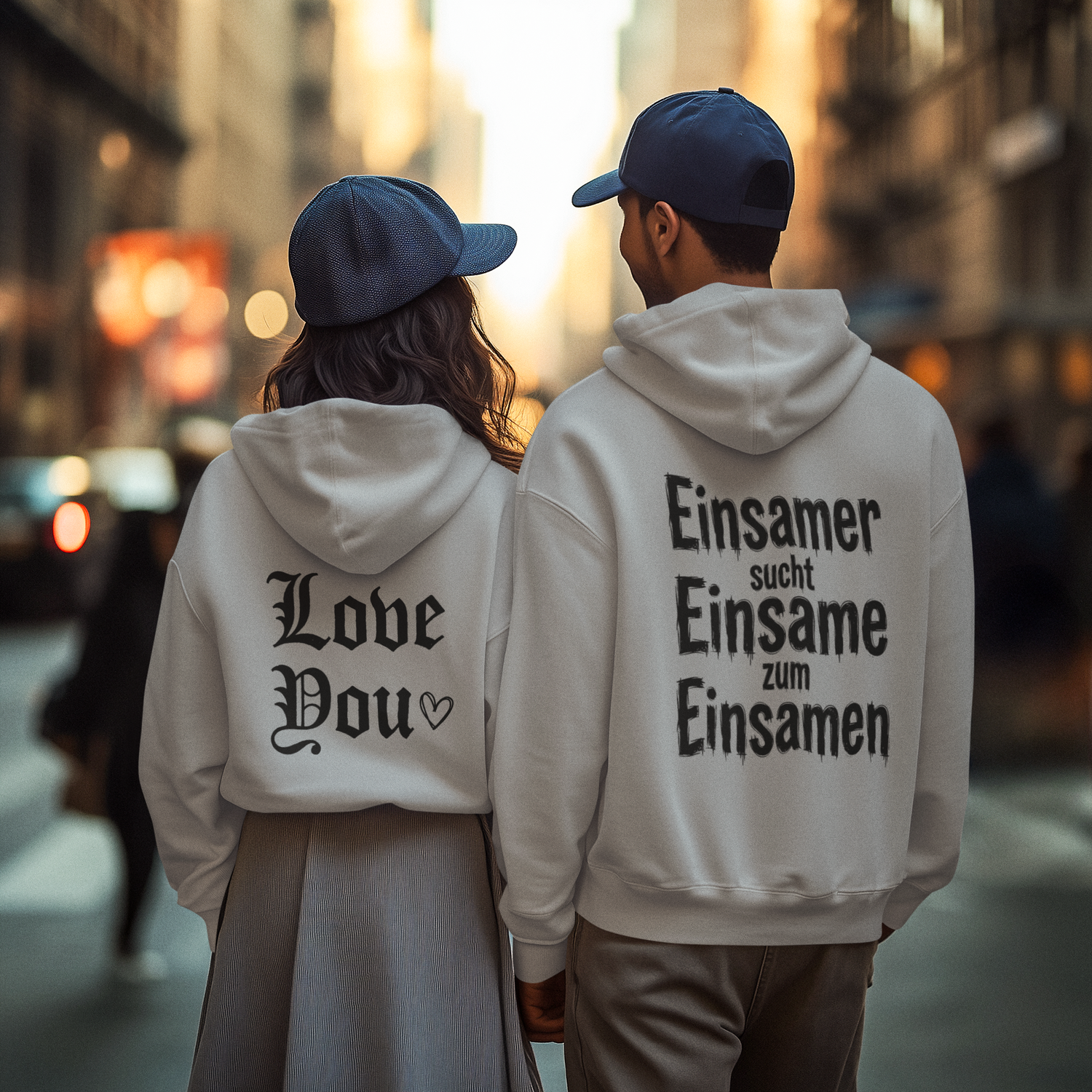 Hoodies mit und ohne Zipper